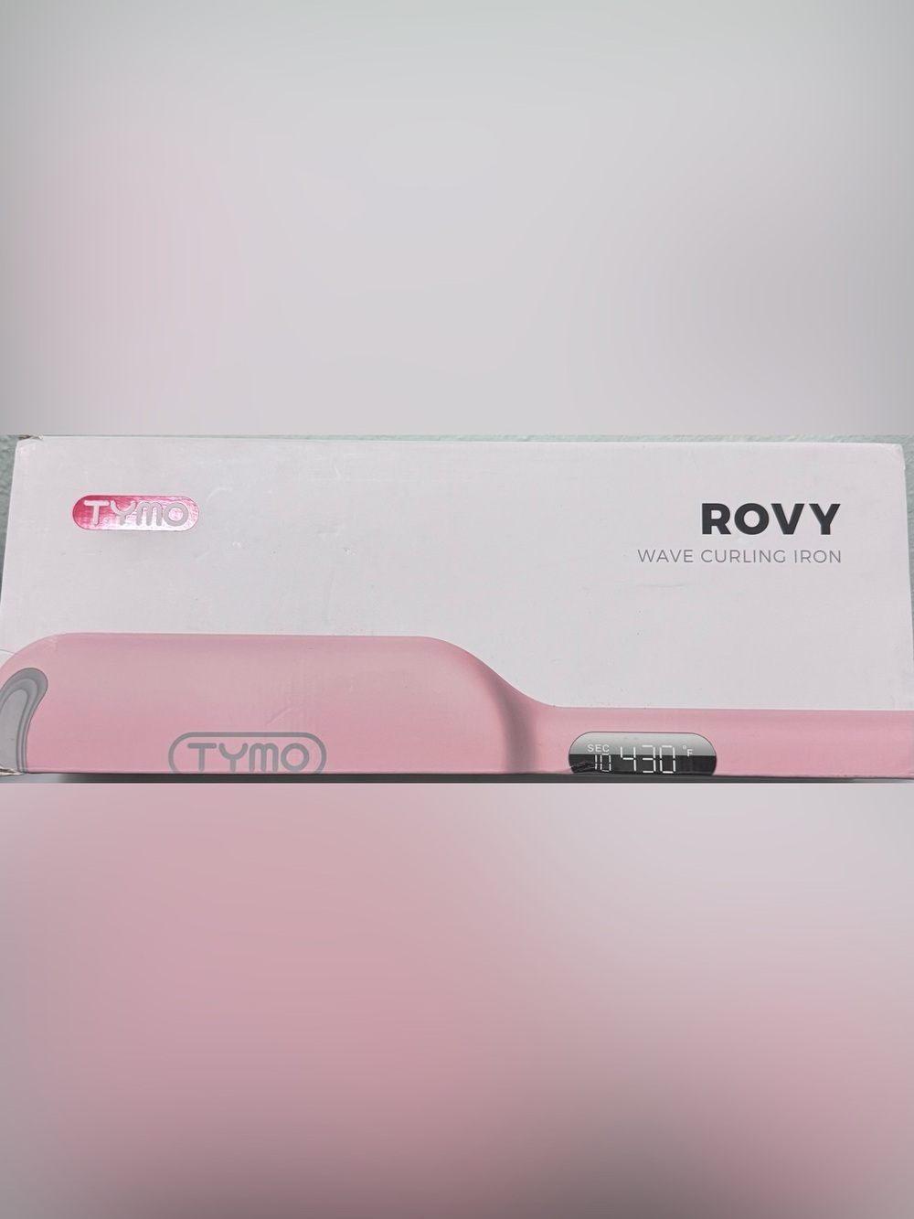 TYMO ROVY Pink Wave Curling Iron